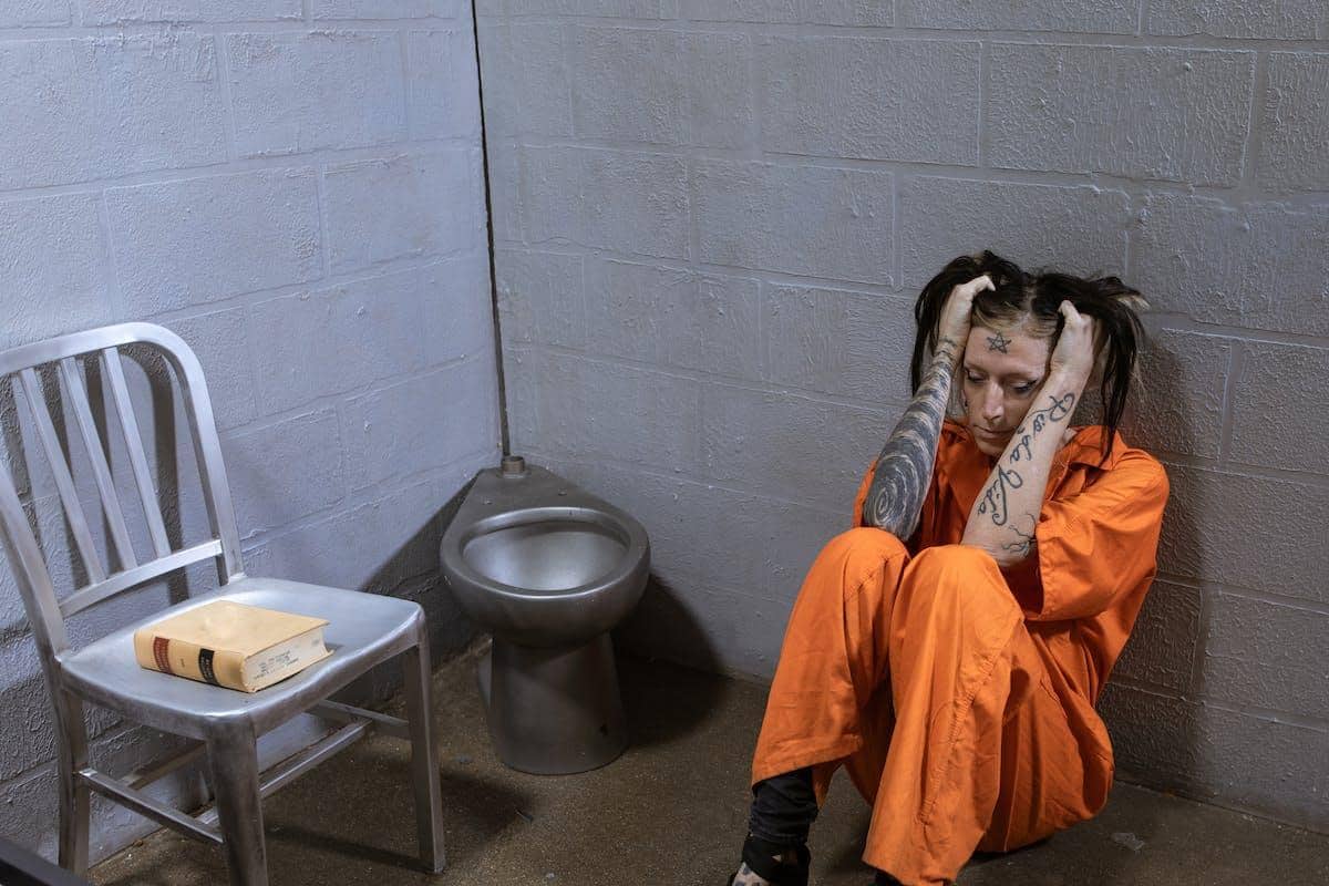 Inmate undergoing PRISONER CLASSIFICATION ORANGE COUNTY CA in a detention center